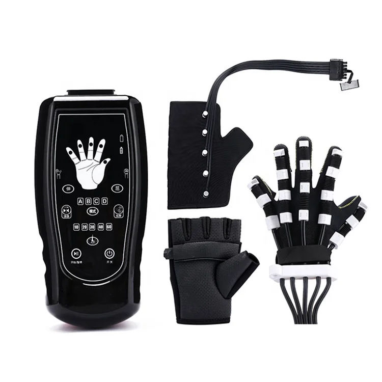 

Rehabilitation Robot Gloves Finger Training Stroke Hand Splint for Stroke Hemiplegia Patients Straightening Brace Guard Protect