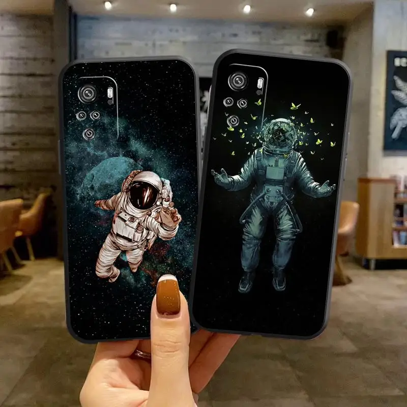

Fantastic Astronaut Phone Case For Redmi Note 8T Note 8T 10 9S 9 Pro 5G 10T 7 8 MAX 10S 9T 2021 F8od Fundas Cute Talkie Selena