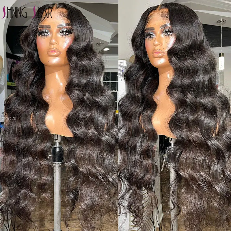 13X4 Hd Transparent Lace Frontal Wigs Peruvian Body Wave Lace Front Human Hair Wigs For Women Cheap Lace Wigs With Free Shipping