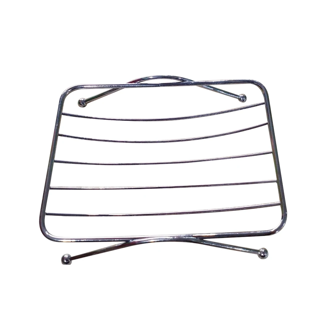 

Fashion Soap Dishes Tray Brief Rectangle Ellipse Stainless Steel Kitchen Shower Soap Holders