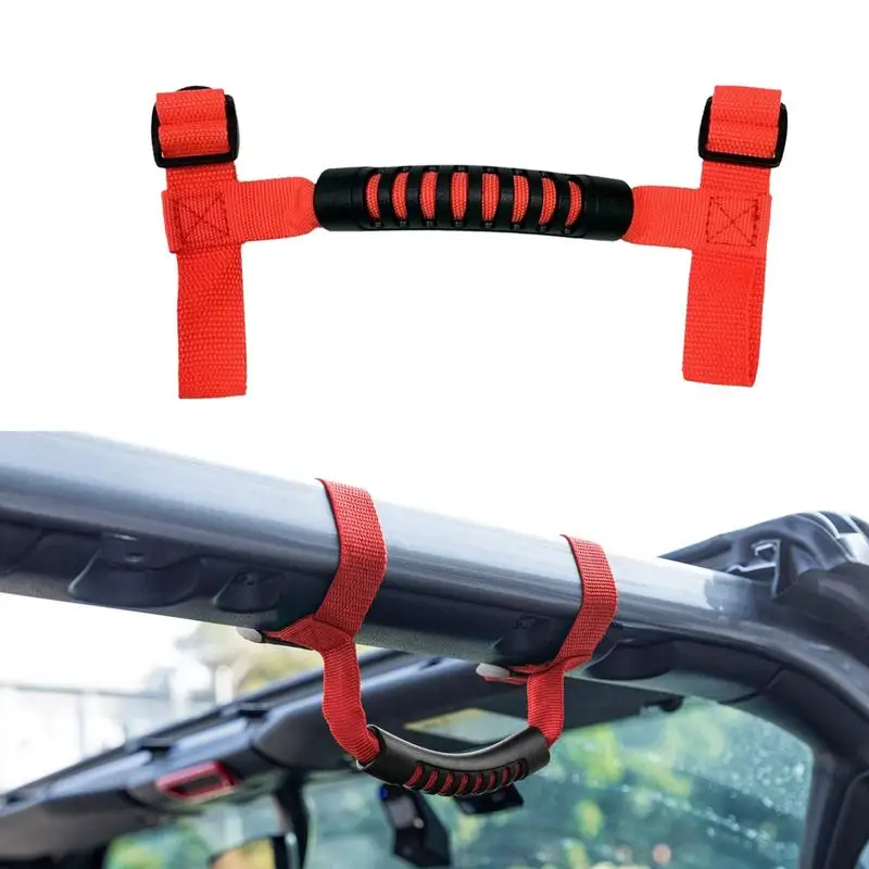 

4 шт. автомобильная ручка для захвата, автомобильная ручка для захвата, совместимая с YJ TJ JK JKU JLU Unlimited 1955-2021 2022 & BJ40, ручки для захвата