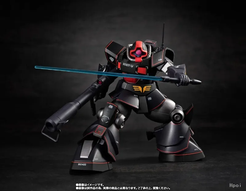 Фото Bandai ROBOT Spirits YMS‑09 Prototype Dom Ver.A.N.I.M.E.Gundam Подвижная фигурка персонажа аниме, коллекционная модель, полностью укомплектованная. №5