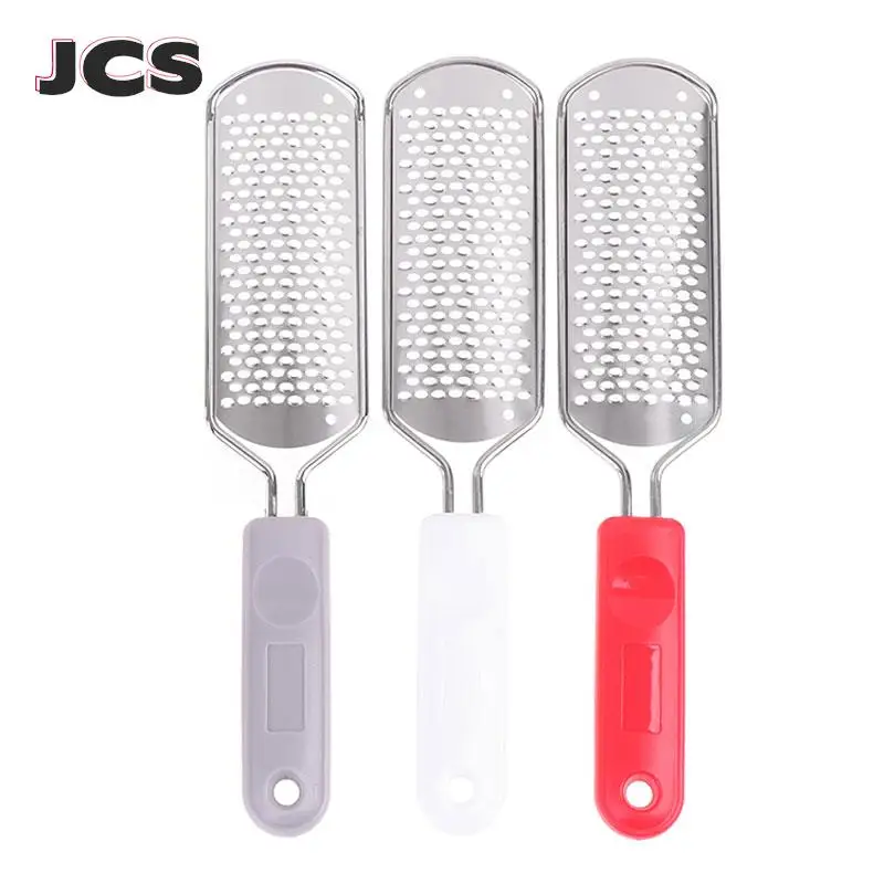 

1Pc Foot File Feet Pedicure Rasp Remover Stainless Steel Foot Care Brush Rasp Callus Remover Scrub Manicure Nail Tools