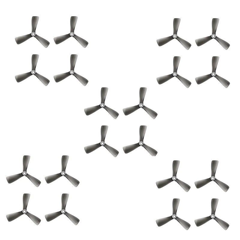 

20 шт. для Nazgul 3535 3,5 дюйма Cine Tri-Blade/3 Лопасти пропеллер Prop с 5 мм монтажным отверстием для FPV Protek35 часть