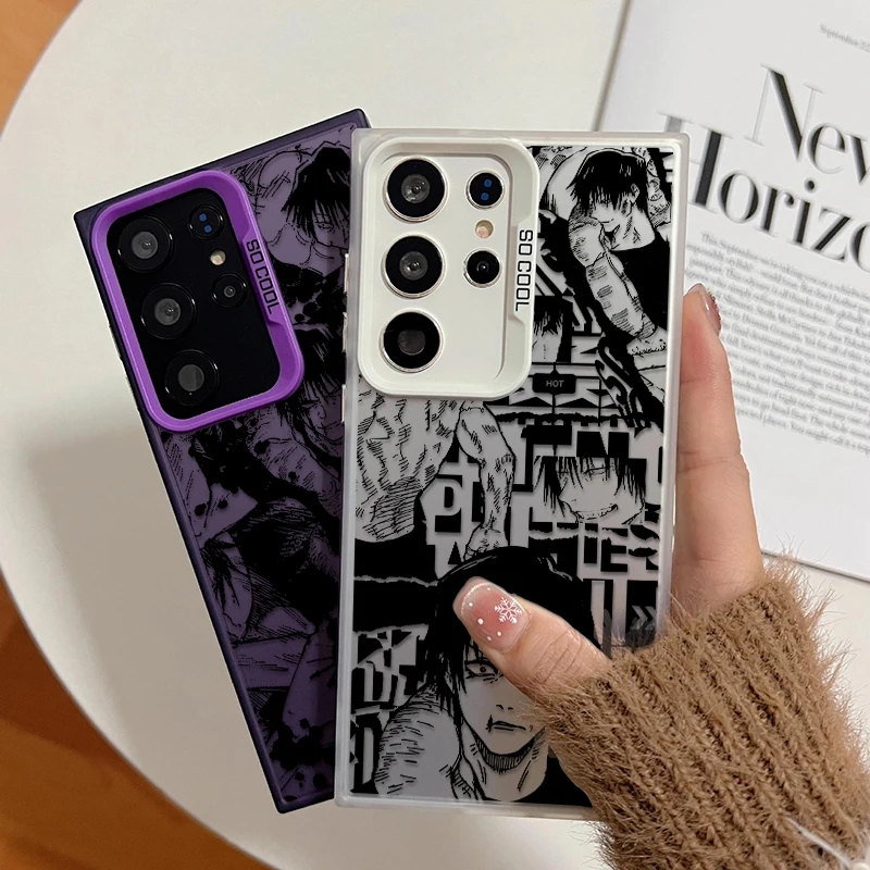 Чехол для Samsung Galaxy S24 23 22 21 20 Ultra Plus FE A55 A54 A52