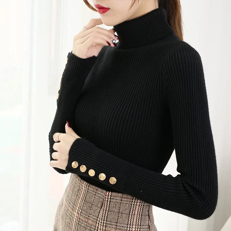 

Spring Women Sexy Autumn Korean Style Cardigan Candy Color Long Sleeve Ribbed Knitted Cropped Sweater Autumn New Women's