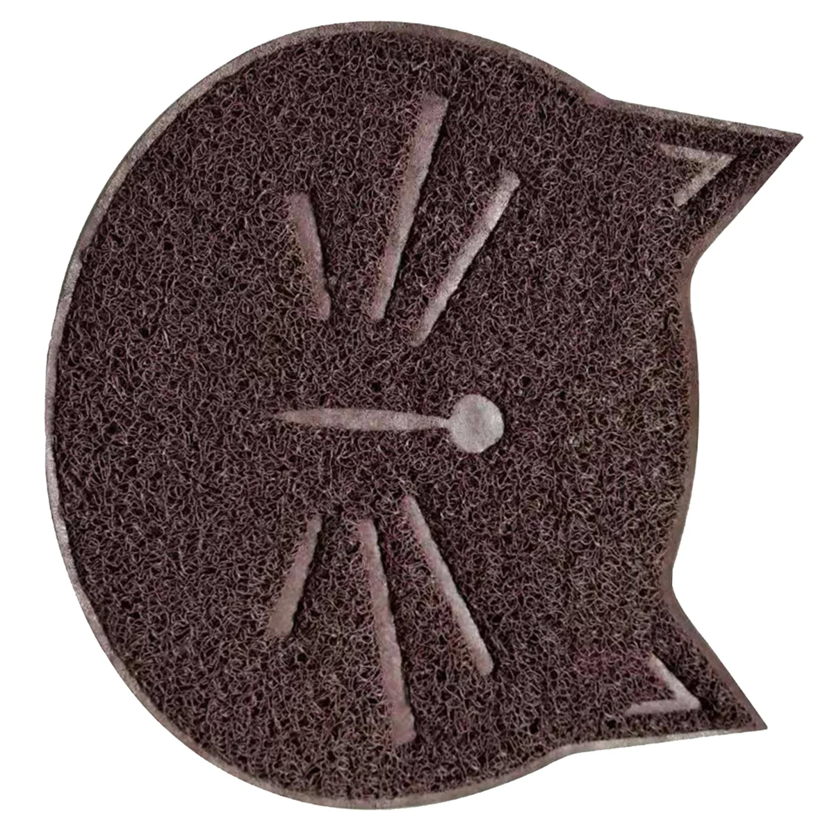 

Cat Litter Mat- Cat Shaped Anti- Litter Trapping Mesh, Waterproof Grinding Mat- proof Cat Cushion for Cats Dogs Rabbits