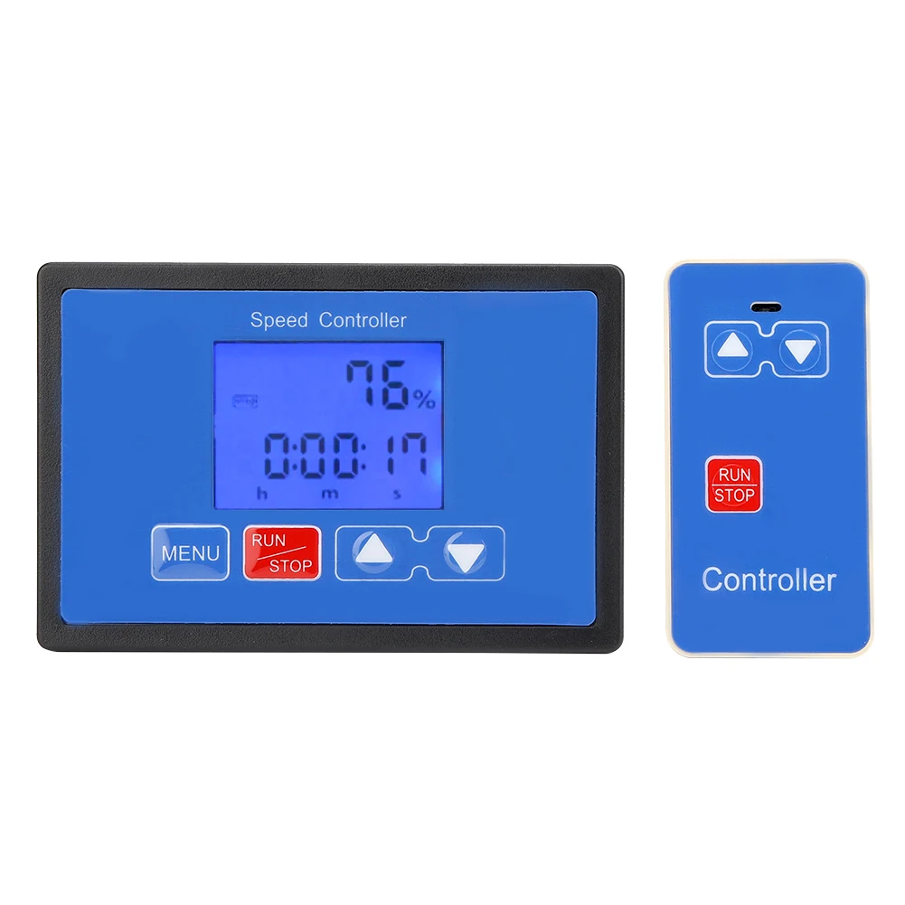 

Remote Control DC Brush Motor Speed Controller 6.5V-55V 30A LCD Motor Cycle Run/Stop Timer RC