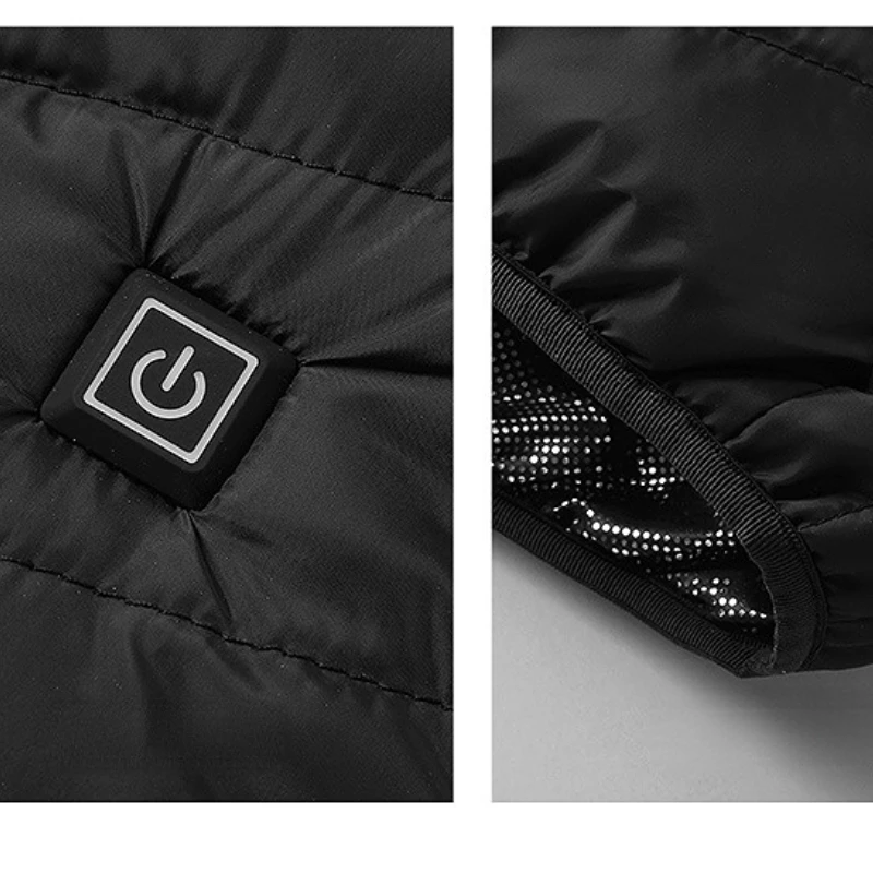 Heat Undershirt Solid Color Winter Intelligent Charging Heating Warm Undershirt Men and Women New Multi-color Fashion Hot Sale