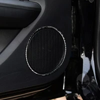 suitable for mustang 2015 2020 carbon fiber horn ring two piece set for left and right driving