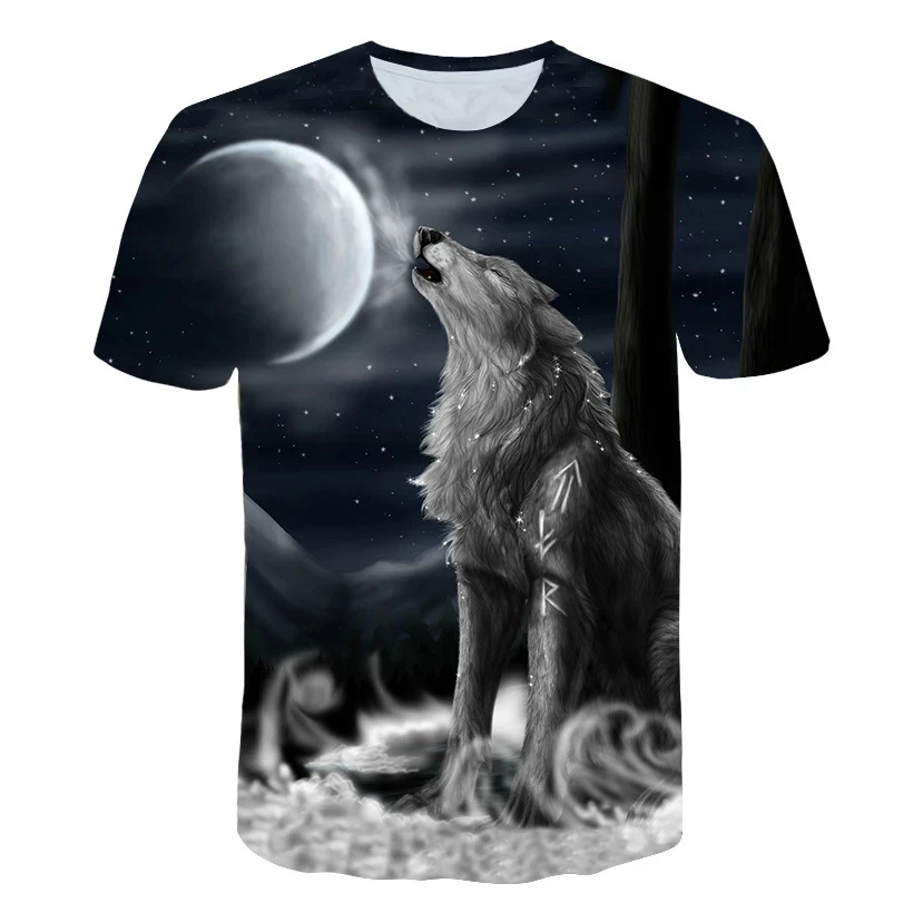 

3D T-shirts Oversize Short Sleeve Top Animal Figure Maccabi Haifa Fashion Trapstar Oversized Printing Essentials Harajuku Y2k