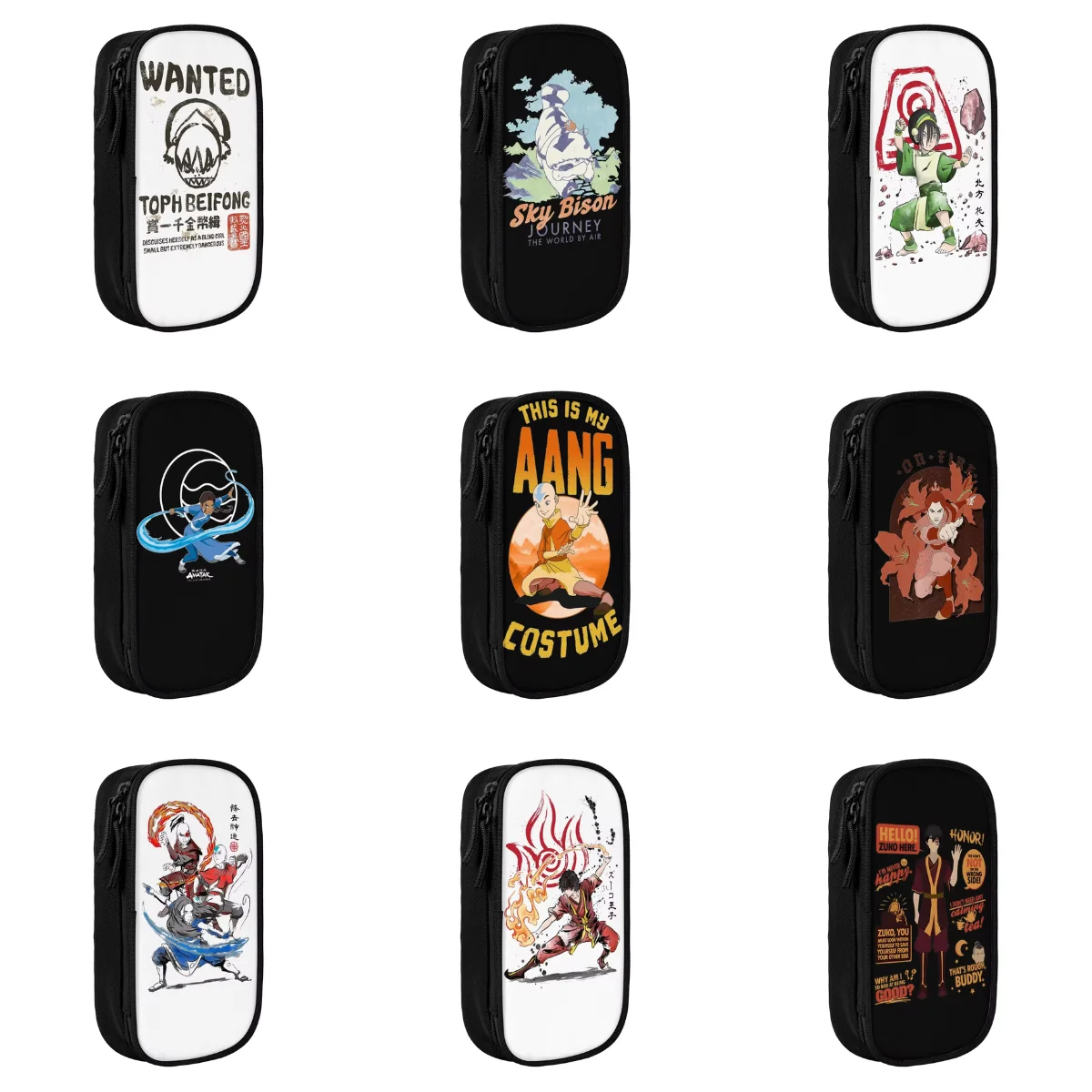 Avatar- The Last Airbender Toph Beifong желанный Карандаш Чехол двухслойная сумка Детские Модные