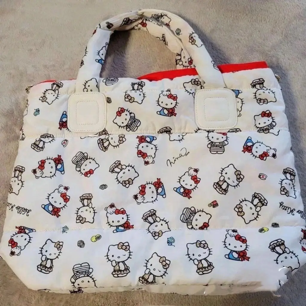 

2022 New Sanrio Hello Kitty Series Cartoon Print Storage Bag Cartoon Handbag Messenger Bag Ladies Shoulder Girl Crossbody Pack