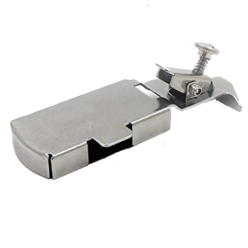 

1 PCS Seam Guide, Hemmer Guide, Hem-Guide New Silver For Industrial Lockstich Or Walking Foot Sewing Machine, Magnet