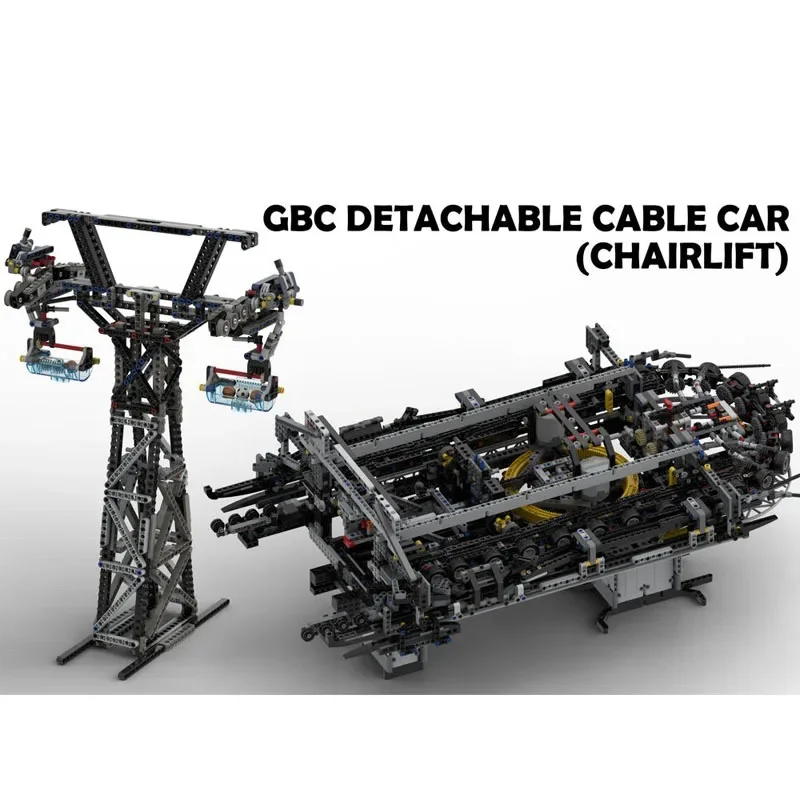 MOC-59230GBC Gondola/Съемная Gondola 8314 детали для сборки составного шитья строительный блок