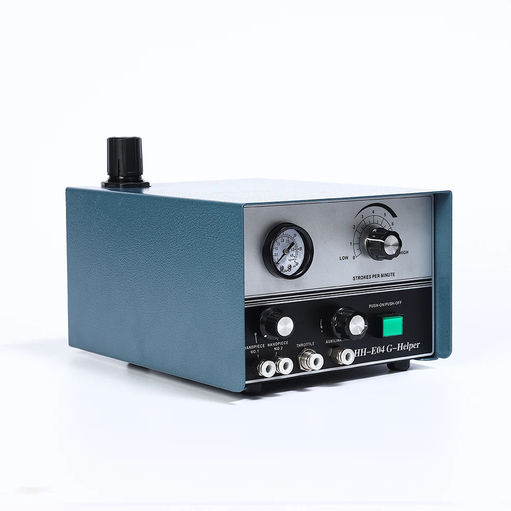 HH-E04 Пневматический гравировальный станок двусторонний гравер макс. ювелирный с 2