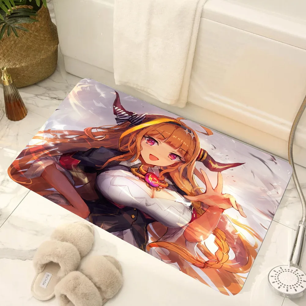 Аниме Kiryuu Koko Floor Mat - Противоскользящий Коврик Для Домашнего Декора Прямоугольный