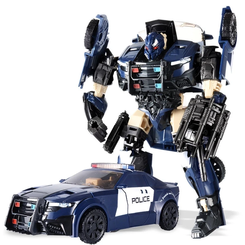 

New Arrive Movie 5 Transformation Action Figure Toys Anime Robot Car Model Deformation Collection Classic Kids Gift H6001-5