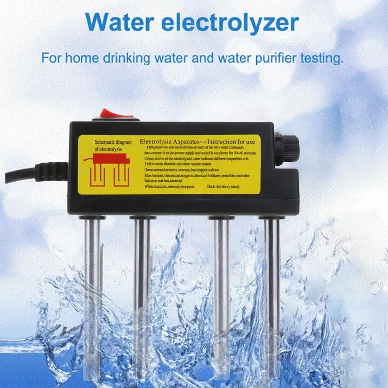 

220V Premium Water Household Electrolyzer Tester Water Quality Test Tool High TDS Tap Water Electrolysis Instrument Tools