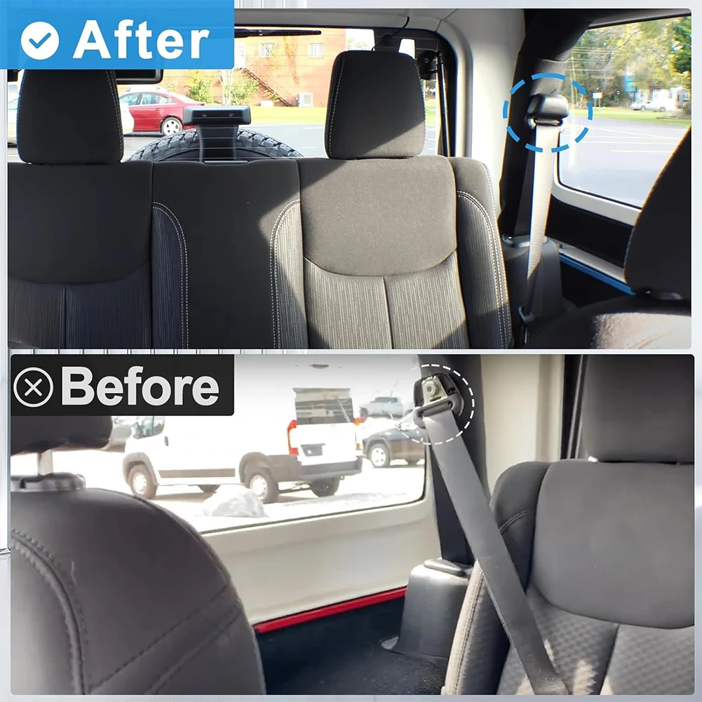 Поворотные петли для автомобильного заднего ремня безопасности 5HU37XDVAC 5HU37DX9AC Wrangler