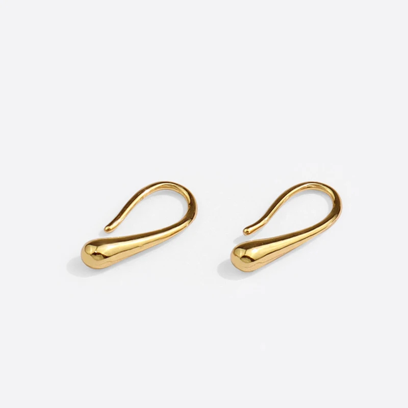 

Minimalist 925 Sterling Silver Stud Earrings Sot Vintage Geometric Ellipse Handmade Earrings Party Accessories Jewelry Gift