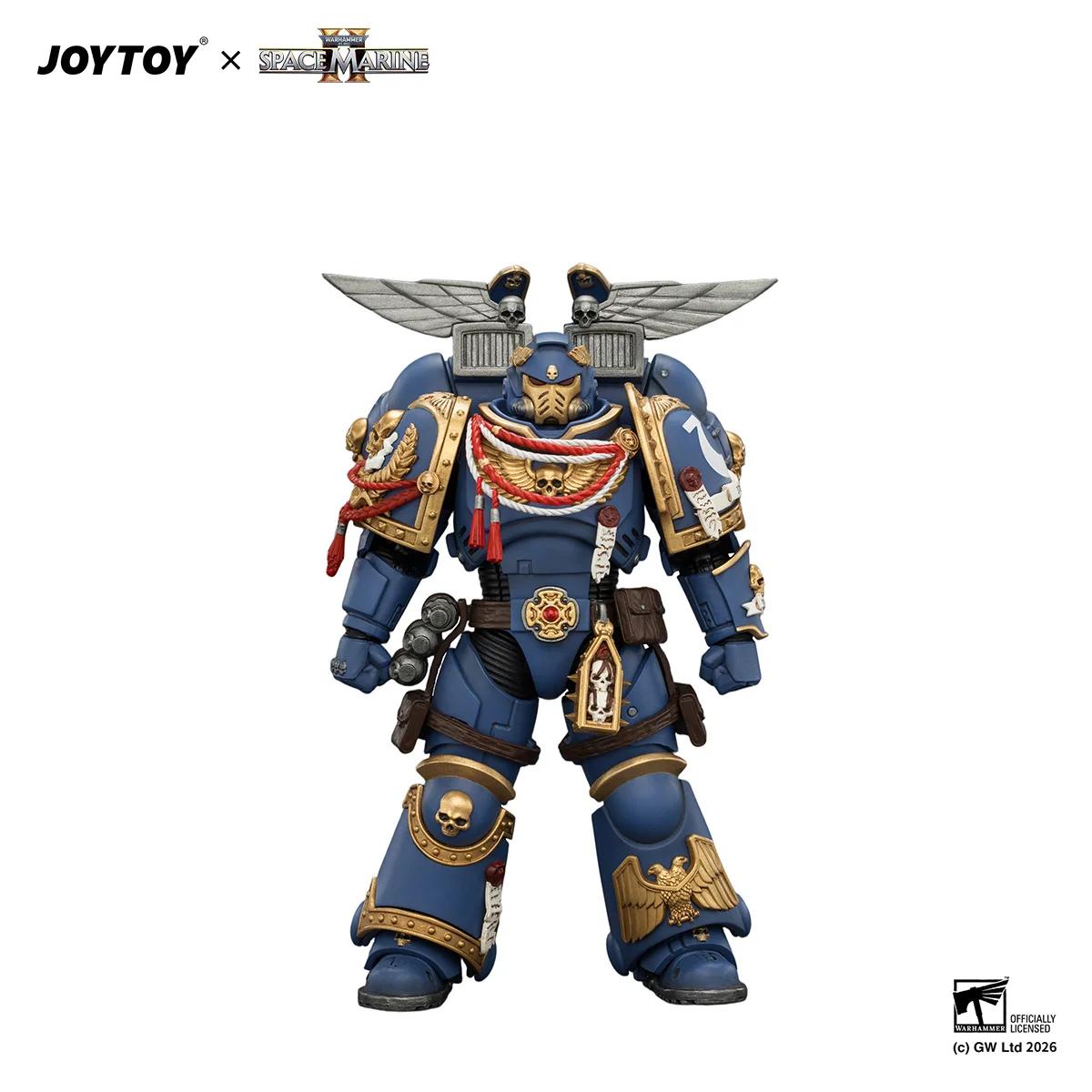 Фото В НАЛИЧИИ] JOYTOY Warhammer 40K 1/18 Фигурка Ультрамаринов-Штурмовиков-Интерсессоров, игровая версия, аниме-модель №1