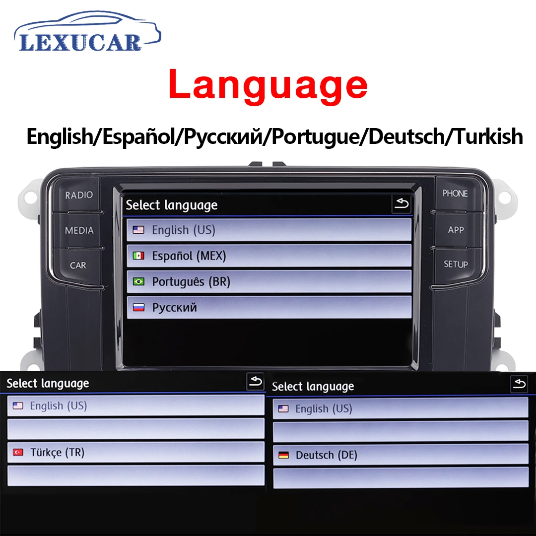 Радио Lexucar Android Auto автомобиль MIB с экраном автомобильное радио мультимедийная