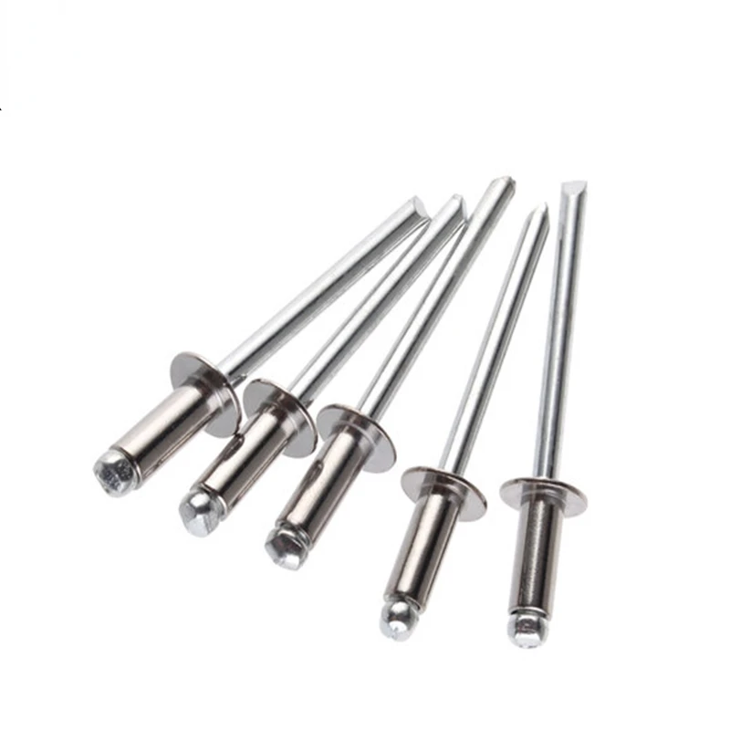 200 шт. круглые заклепки из нержавеющей стали