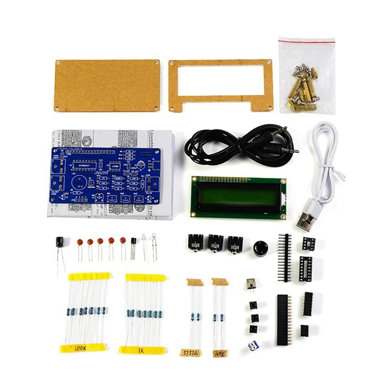 CW Декодер азбуки Морзе DIY Kit Trainer Комплект электронных компонентов с цифровым