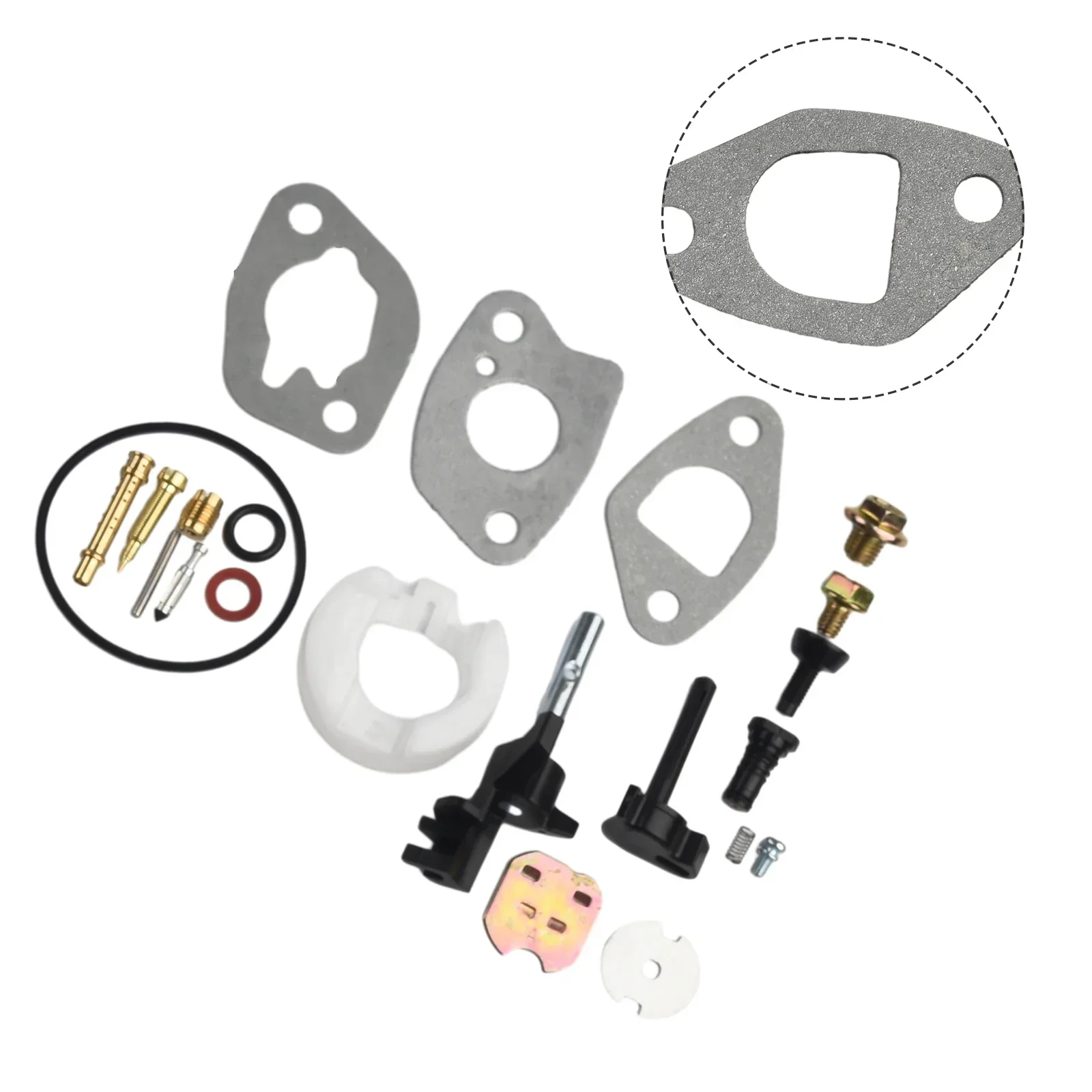 Ремкомплект карбюратора Keyster полный комплект для Honda GC135 GCV135 GC160 GX110 GX140 HRX246 HR476 HR536