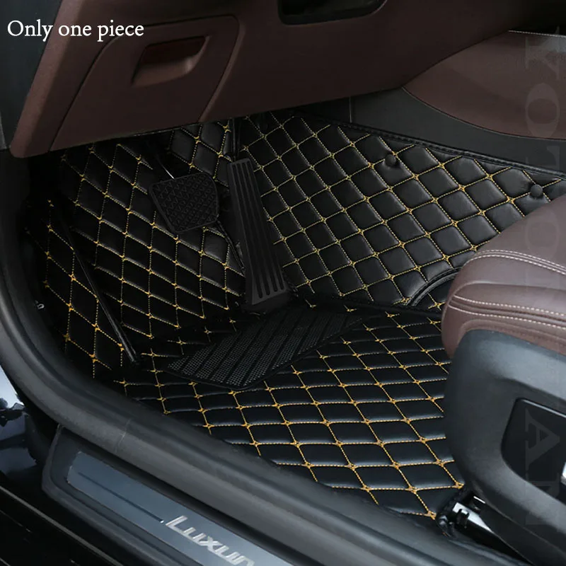 

YOTONWAN Custom Leather Car Foor Mat 100％ For Lincoln All Models Navigator MKS MKZ MKC MKX MKT Auto Accessories Car-Styling