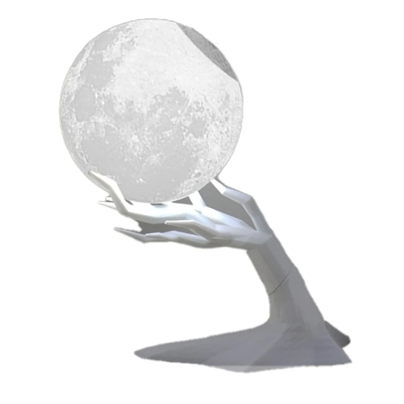 

Ультразвуковой увлажнитель воздуха Moon, Ароматический диффузор эфирного масла, светодиодная Ночная лампа, USB-увлажнитель воздуха, Рождественский подарок