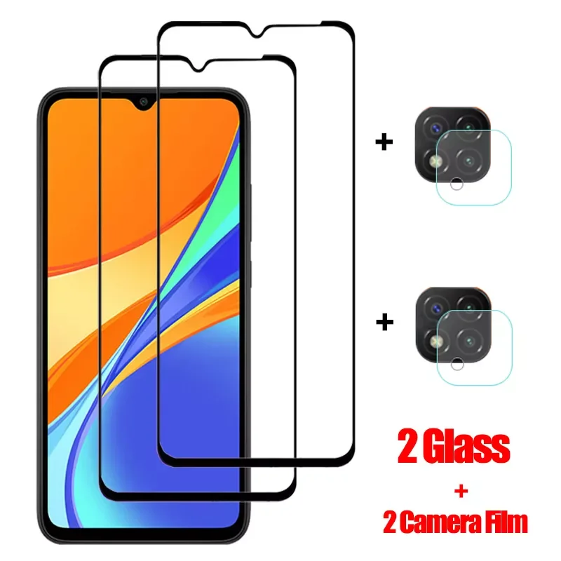 

Xiomi Redmi 9c NFC Glass Camera Protection + Tempered Glass for Xiaomi Redmi 9c Screen Protector Redmi9c Film Redmy 9 C 6.53&quo
