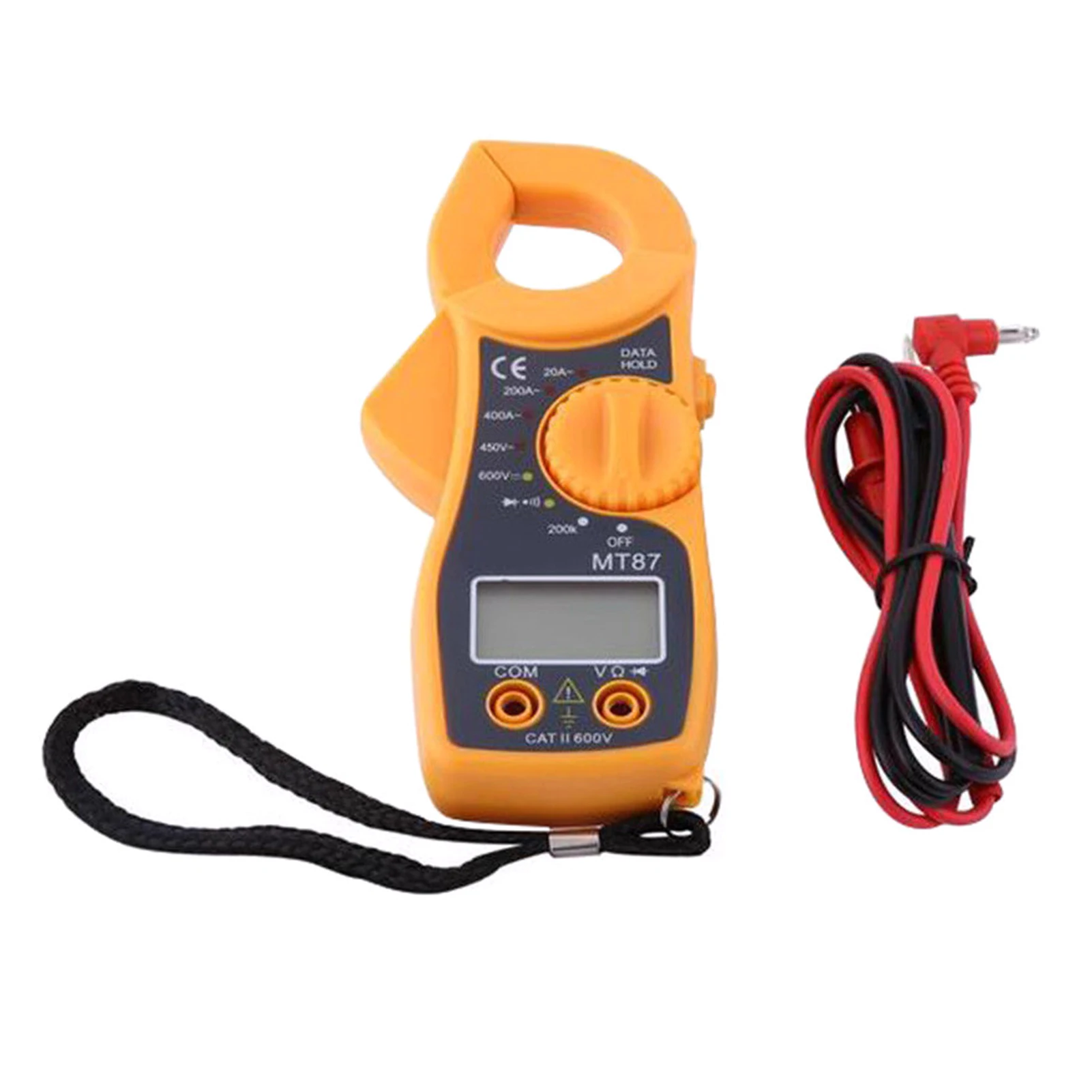 

Портативный тестер непрерывности тока 400A, измеритель диодов и зажимов с ЖК-дисплеем, ручной Омметр напряжения постоянного и переменного то...