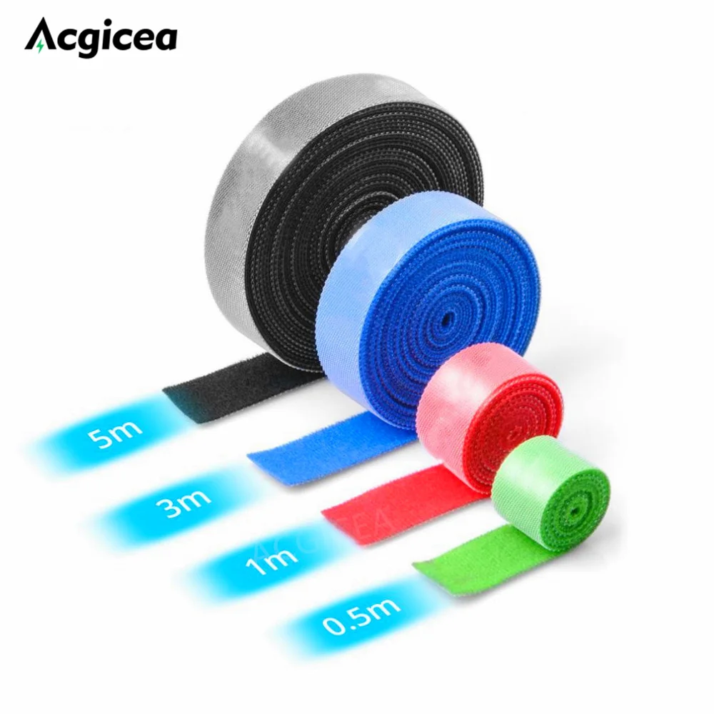 

Data Cable Organizer Charging Cables Magic Sticker Strap Fixed Finishing Storage For Phone Earphone Holder Mouse Cord