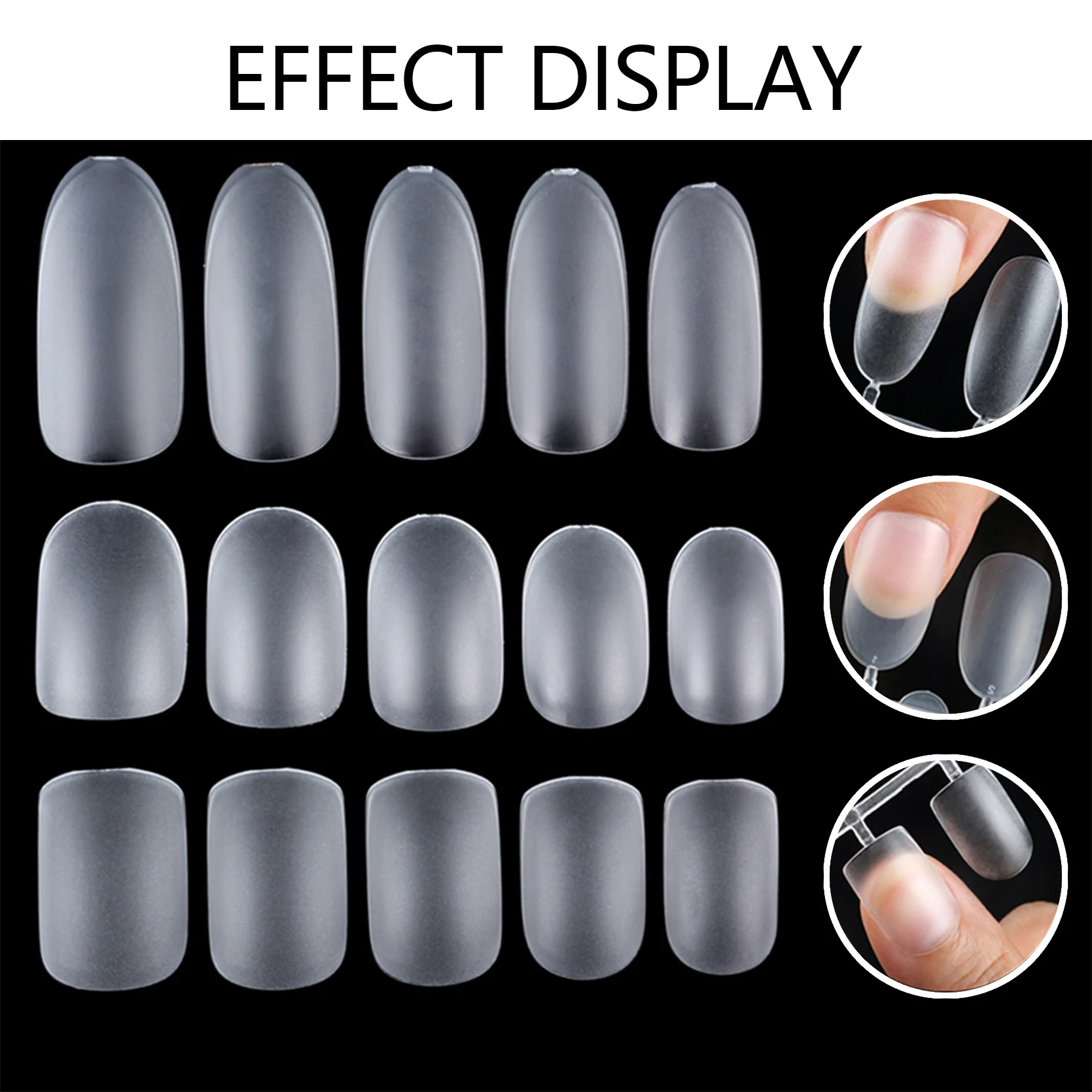 Накладные ногти NAILPOP премиум-класса полное покрытие Типсы для наращивания набор