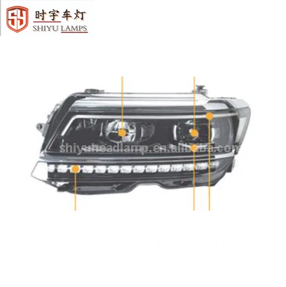 

apply toSHIYU modify xenon headlights for 17 TIIGUAN v w head lamp