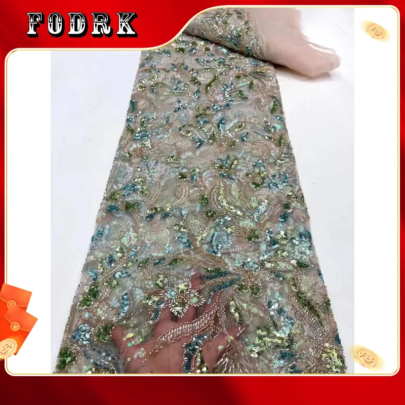 

Новое поступление, французская сетчатая кружевная ткань, персиковый африканский тюль, кружевная ткань с блестками и вышивкой для детской о...