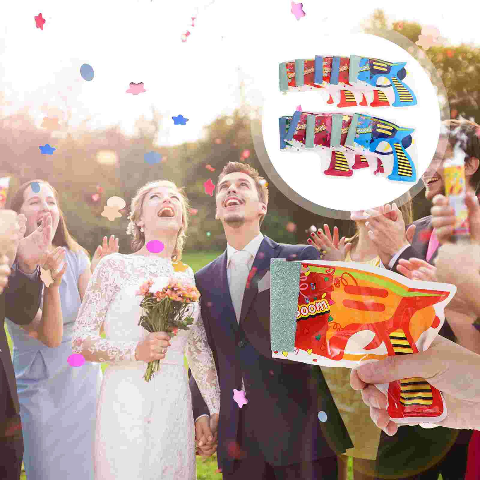 

10pcs Party Poppers Shooters Poppers Party Supplies
