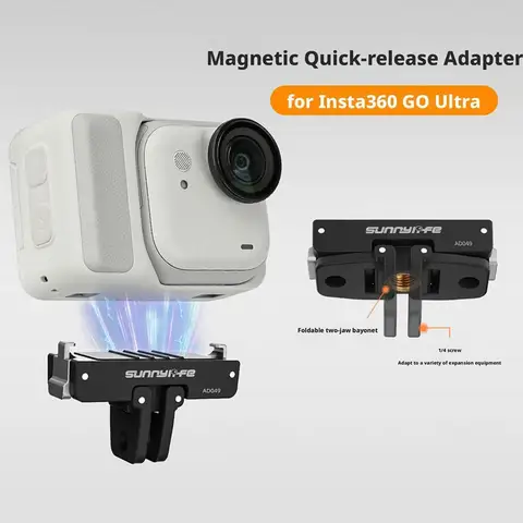 Sunnylife Магнитный адаптер для Insta360 GO Ultra