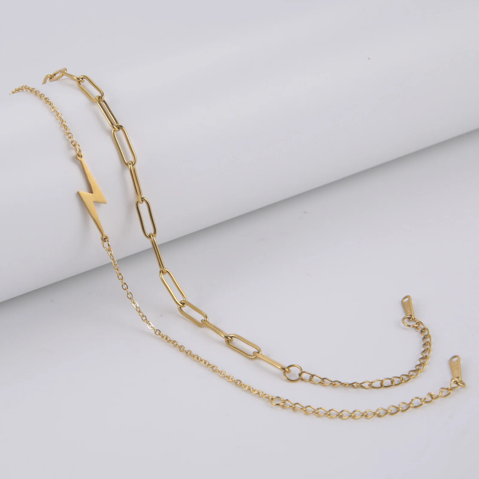 Kkjoy модные браслеты из нержавеющей стали золотого цвета с молнией для женщин