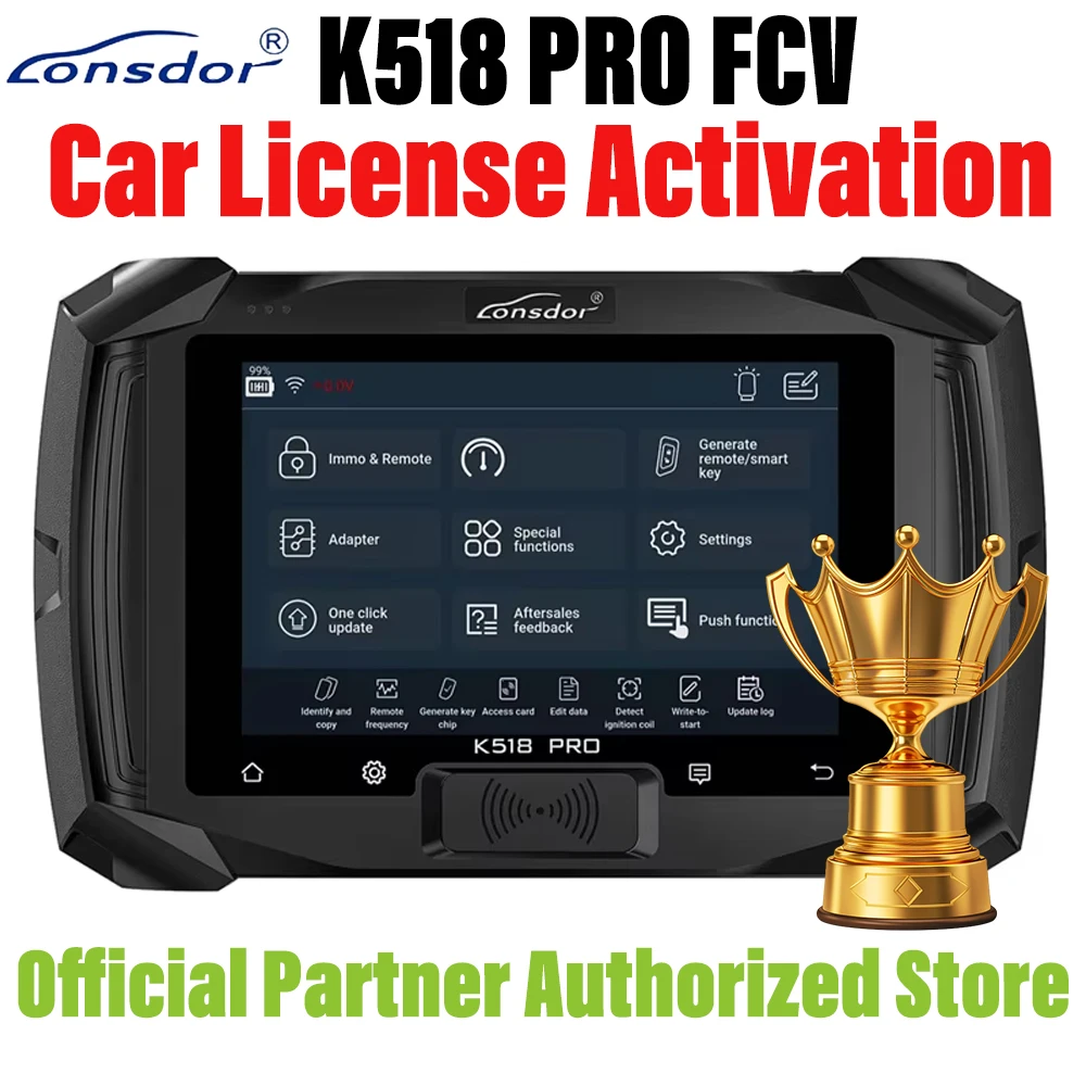 

Активация автомобильных лицензий для программатора ключей Lonsdor K518 PRO FCV версии (индивидуальное обслуживание, без доставки)