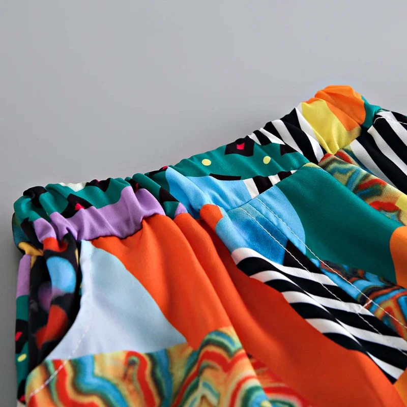 Новый летний комплект одежды для маленьких девочек детский жилет и шорты 2