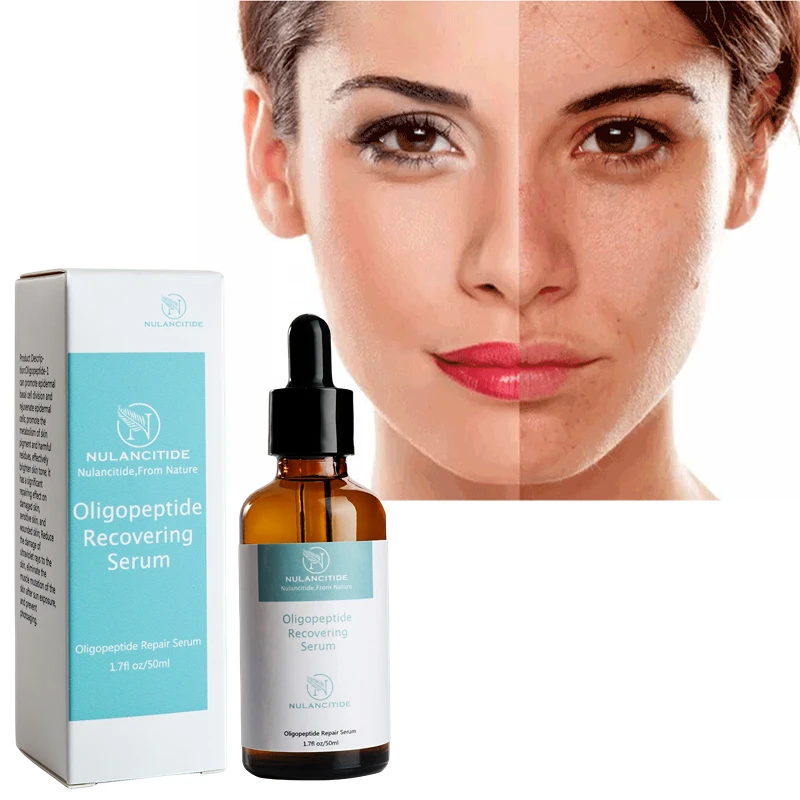 

Oligopéptido-Esencia de tratamiento Facial para aclarar la piel, mejora la luminosidad, Lifting Facial antiarrugas, suero de vit