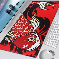 ren laptop office deskmat anime mouse pad black gaming mousepad company desks gamer keyboard accessories xxl mouse mats rubber