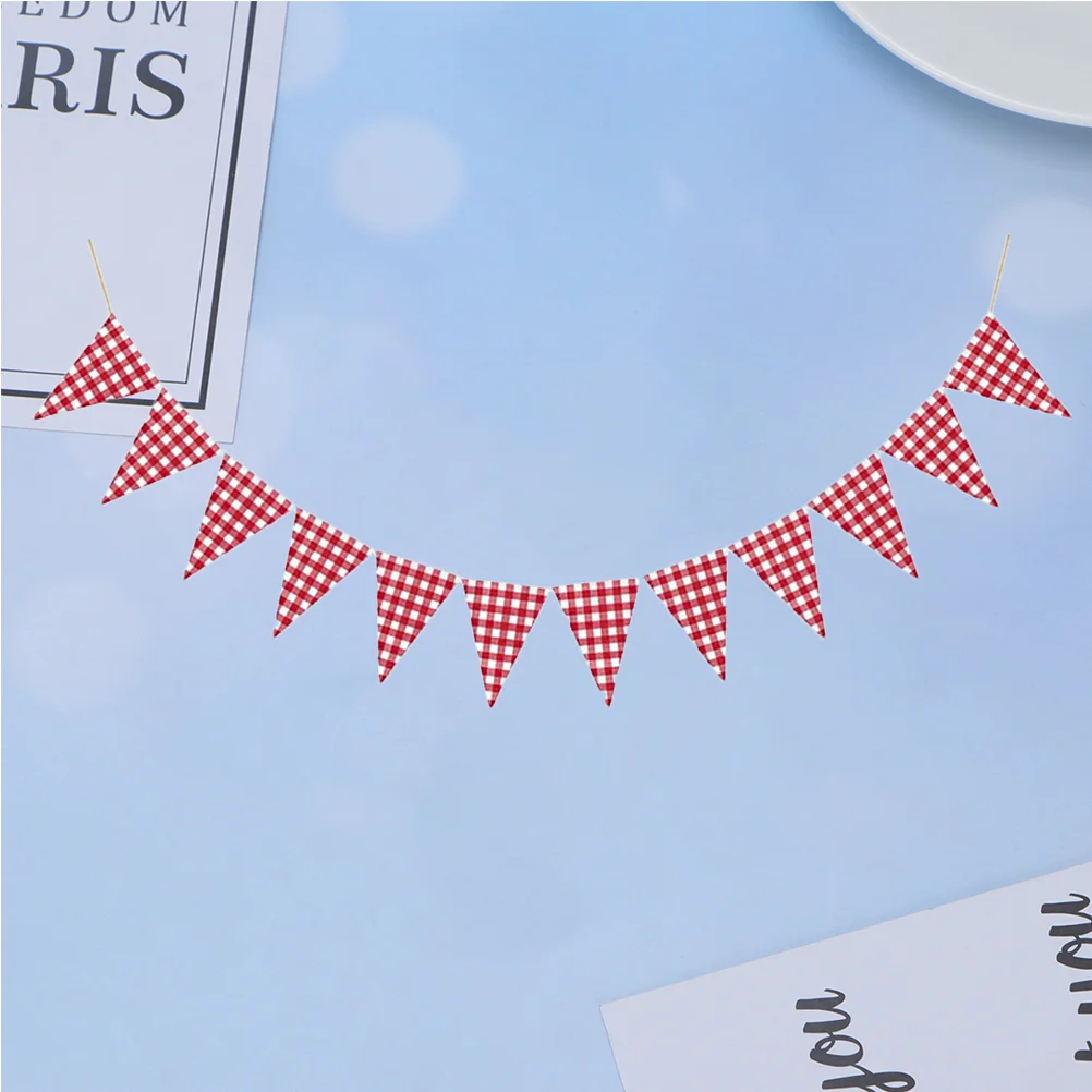 

Bunting Banner Triangle Flag Pennant Shower Birthday Anniversary Photo Babybridal Festivals Blank Wedding Decoration Props