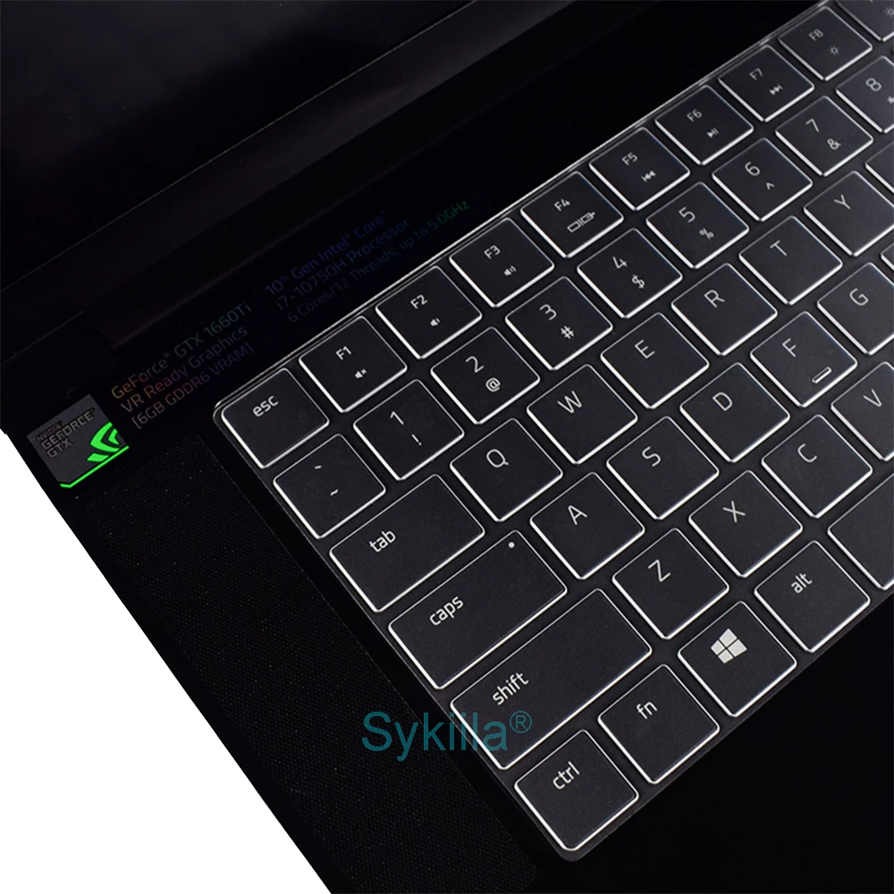 Фото Силиконовая защитная накладка на клавиатуру для Razer Blade 15 16 17 18 Pro Stealth Book 13 14 RZ09, 2025 2023 2022 2021 №5