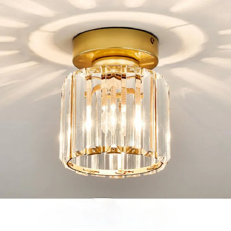 $15.90 Modern LED Ceiling Lights Living Room Hallway Lighting Front Porch Home Deocoration Ceiling Lamp Glass Minimalist Light Fixture