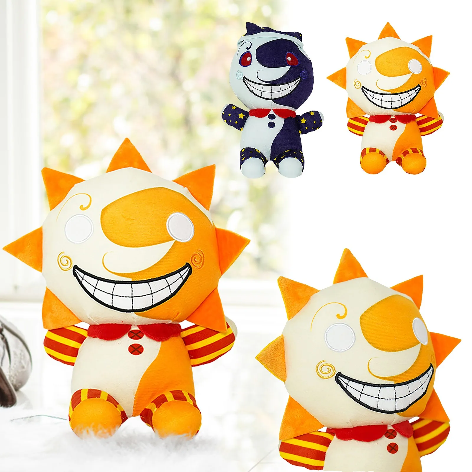 Аниме Фигурка 25 см новинка Sundrop FNAF финальный босс экшн-фигурка кукла-клоун