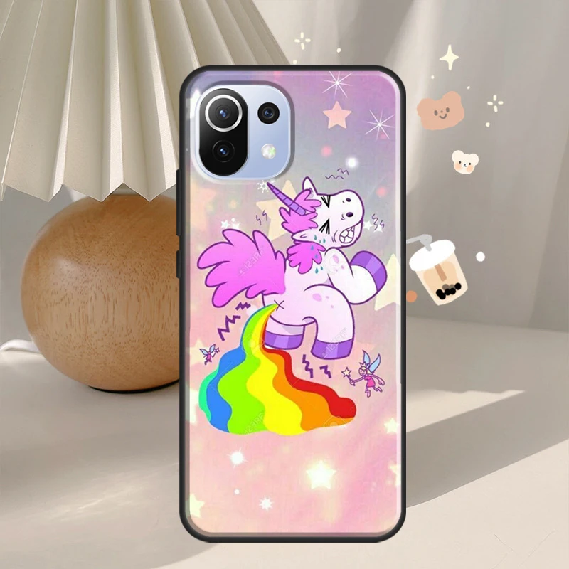 Фото Чехол Rainbow Unicorn для Xiaomi 15T 13T 14T Pro 15 17 Ultra POCO X8 Pro Max X5 X6 X7 F5 F6 F7 F8 Ultra Cover №4
